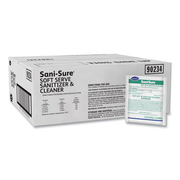 Diversey™ Sani Sure Soft Serve Sanitizer And Cleaner, Powder, 1 Oz Packet, 100-carton freeshipping - TVN Wholesale